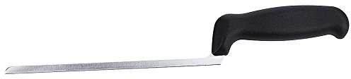 Coltello da formaggio morbido/Coltello da formaggio – Lama Forgiata in cromo molibdeno vanadio (DIN x50crmov15), vernieteter e vaschetta manico in POM di plastica/lunghezza: 32 cm | erk