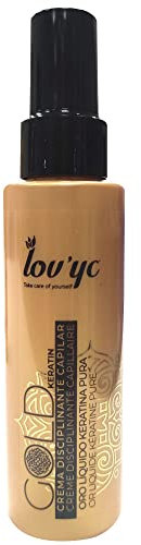 Gold Keratin Lov'yc Crema Disciplinante Capilar 100 ml.