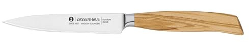 Zassenhaus Spickmesser 12 cm Edition Olive Küchenmesser Holzgriff Solingen