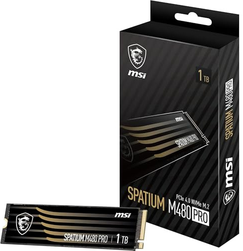 MSI SPATIUM M480 Pro PCIe 4.0 NVMe M.2 1TB