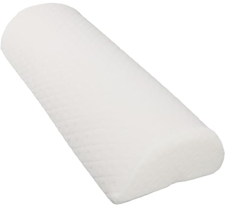 Halbmondkissen, Halbrolle Bequemes weiches dauerhaftes Memory Foam Kissen, ergonomisches multifunktionales Lendenwirbelstützkissen für Schwangere Frauen Lendenwirbelstützbeine Knie