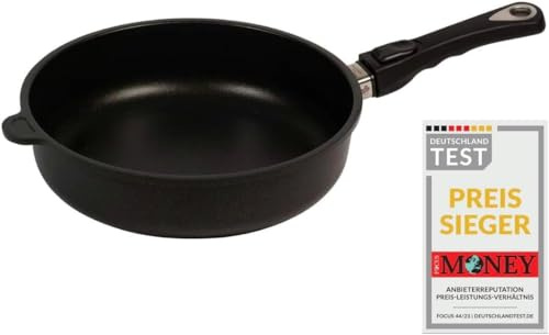 AMT Gastroguss Motto-Pfanne ZUM VATERTAG, Ø 28 cm, abnehmbarer Stiel, nachhaltig und klimafreundlich, Wiederbeschichtung möglich, AMZN-I-728-Z20B-Motto7
