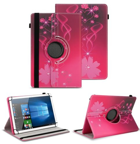 NAUC Tablet Schutzhülle kompatibel mit Telekom T Tablet 10,4 Zoll Hülle 360 Grad Drehbar Tasche für Tablets ultradünne Kunstleder Tablethülle Standfunktion 360° Drehbar Tablet Case, Farben:Motiv 24