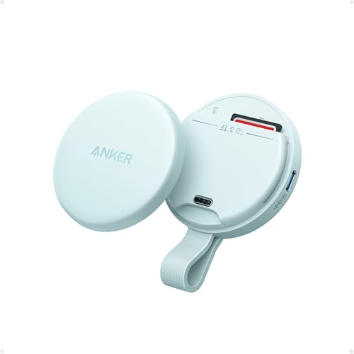 Anker MagGo USB-C Adapter Magnetischer SD-Speicherkartenleser für 15 Serie & mehr, Mit Kabel, 2 SD- & TF-Karten, 312 MB/s Datentransfer USB-C
