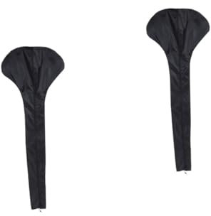 Toddmomy 2pièces Housse De Pour Chauffage Extérieur Imperméable Oxford Adaptée Aux Chauffages De Jardin Noir