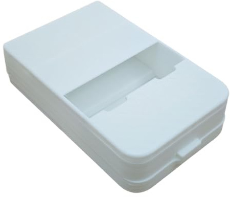 Game Console Cover for Anbernic RG353V - Durable Portable Case for Retro Handheld Console (White)