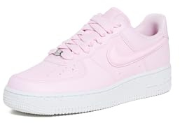 Nike Sneakers Air Force 1 Donna, Schiuma Rosa/Bianco/Lava Calda, 40 EU