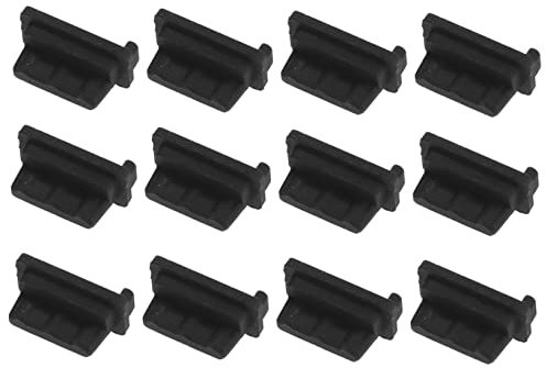 NUOBESTY 32piezas Tapones Antipolvo USB Conectores para Portátiles Silicona Duradera Resistentes y Flexibles