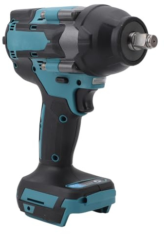 TIKATARER Impact Wrench, Taladro de Impacto con Gatillo de Velocidad Variable Gatrillera de la Llave de Transmisión de Impacto para Tuercas