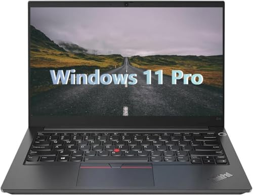 Lenovo ThinkPad E14 Gen 2 Ordinateur portable professionnel, ordinateur portable FHD 14, Intel Core i5-1135G7, 16 Go de RAM, 512 Go SSD, clavier QWERTY, Windows 11 Pro (renouvelé)