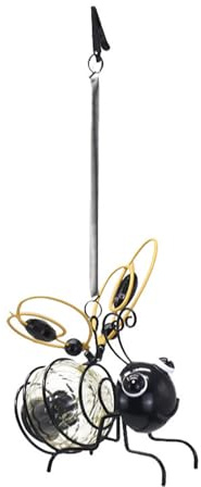 Limtula LED Metall Bienen Licht Ornament Wasserdicht Hängende Fliegende Lampe Simulation Solar Licht Für Garten Dekoration Home Dekoration