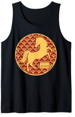 Nouvel an Chinois 2026 Année du Cheval de feu Signe du Zodiaque Débardeur