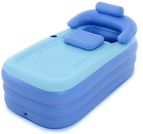 Baignoire gonflable en PVC pliable pour adulte - Baignoire portable - Baignoire pour la maison et le voyage