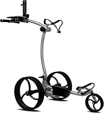 tour made RT-610S Golftrolley Elektrisch I Bergabfahrbremse I viel Zubehör | Freilauf I Lithiumakku 27-36 Loch I Premium Golf Trolley Elektro I robust & schnell verstaut I Deutsche Markenqualität