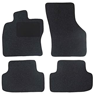 Fußmatten passend für Lada Niva Typ 2121 (Baujahr 2010-2017), Hit anthrazit | 4-TLG | Umrandung schwarz