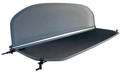 PureWind Windschott kompatibel mit BMW E93 Baujahr 2006-2013 (Grau) – Windschott Universal mit Schnellverschluss ohne Tasche