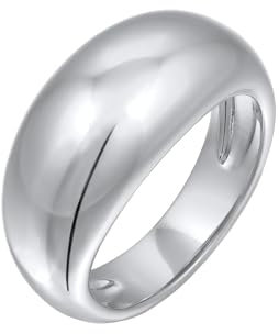 Elli Ring Bandring Damen Party/New Year's Eve Silberfarben