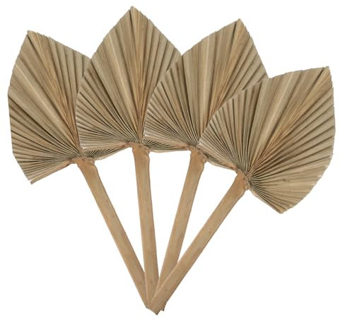 Decoración de Hojas de Palma Secas 4 Piezas para Bodas