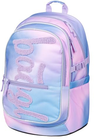 Baagl Kinderrucksack, Schulrucksack für Kinder mit ergonomisch geformter Rücken, Brustgurt und reflektierende Elemente