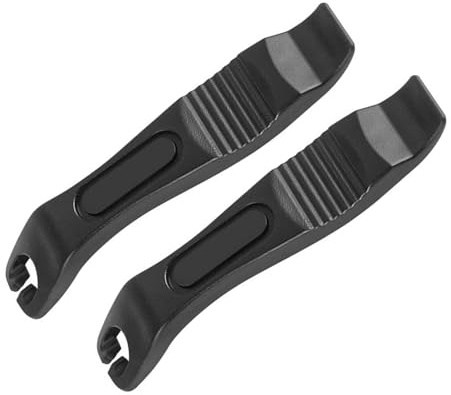 uikios 2pcs Bicycles Tire Levers Cycling Tyre Opener Breaker Portable Tire Removal Tool for Road or Mountain Bike Tires