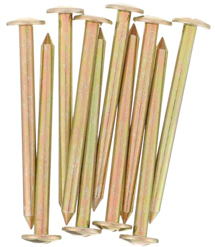 Abaodam 10 Estacas Marcadoras de Acero Inoxidable para Jardín Punta Afilada Diseño Profesional Resistentes para Fijación en Exteriores y Patio