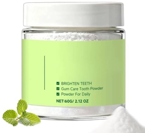 Collagène en Poudre pour Dentaire, Poudre Blanchissante pour Dents Collagene Poudre, Soin des Gencives, Action Anti-Taches et Haleine Fraîche, Renforce l'Émail, Soin Dentaire Naturel et Léger (1)