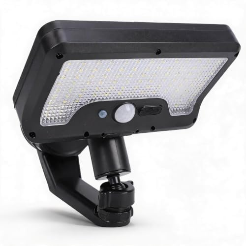 Sxhlseller Magnet-Solarleuchte für den Außenbereich, 600 Lm, Bewegungsmelder, Sicherheitslampe, 270° Weitwinkel, IP65, Wasserdichte Wandleuchte mit USB-Aufladung für Terrasse, Garage, Hinterhof