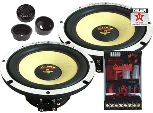 Audio System H 165 EVO 2 Helon Series 2-OHM 16,5cm 2-Wege System EXTREM KICKBASS Lautsprecher