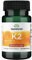 Swanson, Vitamine K2 (Ménaquinone MK-7), 100mcg, 30 Capsules molles, Haute Dosé, Sans Soja, Sans Gluten, Sans OGM