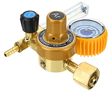 Regler G5 / 8 0-25Mpa Argon C O2 Mig Tig Flow Meter Regulator, Flowmeter Schweißen Weld Messer Argon Regulator Druckminderer