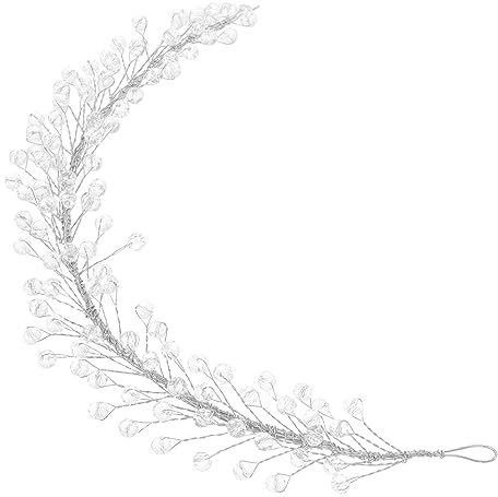 FRCOLOR Schicke Braut Haarreifen Dekoratives Stirnband Für Hochzeit Party Jahrestag