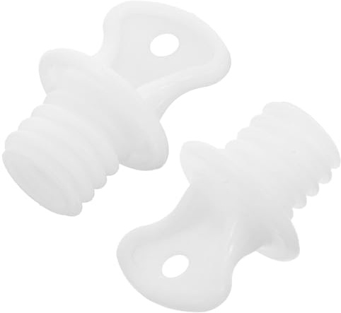Healeved 2pcs Cap for Hot Water Bottle Small Plastic Plugs Hot Water Sack Sealing Plug Anti-Leak Stopper Seal Replacement for Bags