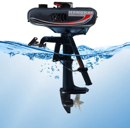 Motore Esterno a Benzina per Barche, Raffreddamento Ad Acqua, Fuoribordo (2 Tempi, 3,5 CV)