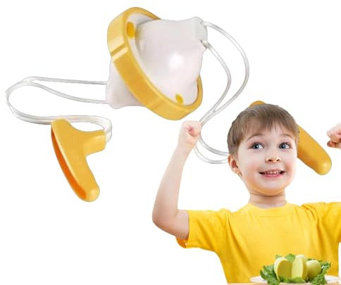 Centrifugadora de huevos, coctelera para huevos revueltos, batidora manual con cuerdas de tracción, batidora de huevos y yemas de huevo, para mezclar proteínas y yemas en la cocina