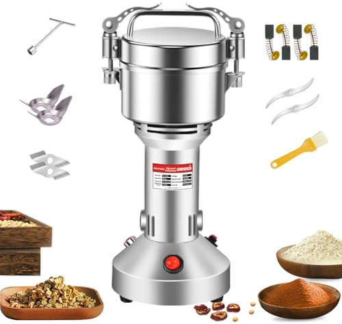MELVTATA Electric Grain Mill Grinder