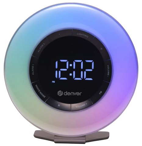 Denver CRL-342 Radiowecker mit Wecklicht und Naturgeräuschen