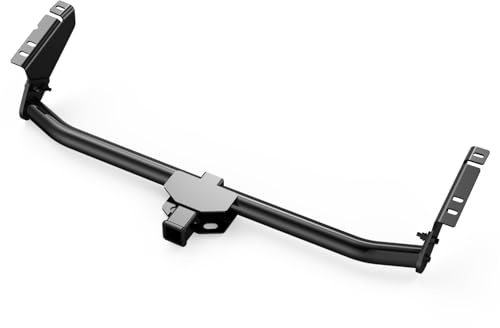 TangMiGe Class 3 Trailer Hitch, 2-Inch Receiver, Compatible with Toyota Sienna 2004-2020, Bright Black Color Tow Bar