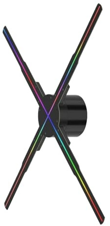 Proiettore Olografico 3D Fan, Luce Logo Pubblicitario, Lampada Segnaletica Olografica A LED, Corna P50 Ampiamente applicabile