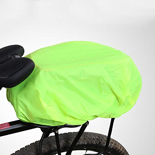 Keenso - Funda impermeable para bicicleta, funda de lluvia plegable, funda de protección contra el polvo, bolsa de soporte de bicicleta al aire