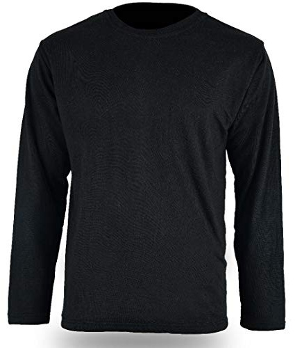 Bikers Gear Australia Men's Mens Kevlar Lined Motorcycle Protective Long Sleeve T Shirt Mens Kevlar Lined Motorcycle Protective Long Sleeve T Shirt (pack of 1)