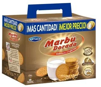 GALLETA MARÍA DORADA MARBÚ 1800 GR.