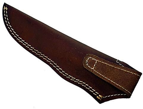 MAQSON Leder Hüllen, Messer Rind Leder, Hand verarbeitet, 6128EA