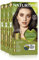 Naturtint | Coloración sin amoniaco | 3WN Castaño Oscuro Radiante Natural | 100% cobertura de canas | Ingredientes vegetales | Color natural y duradero | Pack de 3