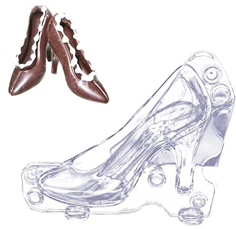 3D High Heel Schokoladenform Schuh Süßigkeiten Form Schokolade Absatz Plattform Geburtstag H2r5 Große Schokolade Fondant Süßigkeiten Formen hoch