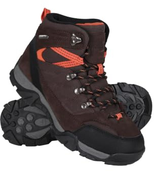 Mountain Warehouse Trail Kids Waterproof Walking Boots Brown 3