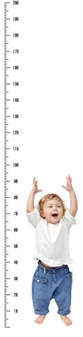 Messlatte für Kinder – Messlatte für Kinder, Messlatte, Wandaufkleber, Wandgrößentabelle, Lineal, Aufkleber für Schlafzimmer, Kindergärten, Kinderkrankenhäuser, Kinder-Wandaufkleber