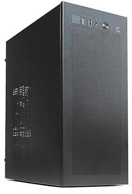 Zalman CUBIX Compact Mini Tower mATX ITX PC Case, Micro-ATX/Mini-ITX/DTX, SFF Small Form Factor SFX HTPC Computer Chassis, USB 3.0, Black