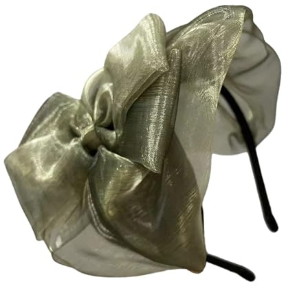 Netz-Haarband mit Schleife, elegantes französisches Haarband, Haarstyling-Zubehör für Damen, ästhetisches, formelles Bankett-Haarband