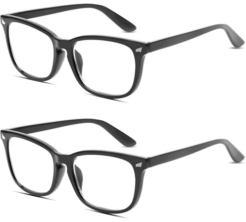 COOLOO Blaulichtfilter Brille Herren Damen, Blue Light Blocking Glasses Gaming Brille Blendfreie Blaulichtfilter-Brille gegen Kopfschmerzen Augenbelastung – Superleichte Modebrille TR90