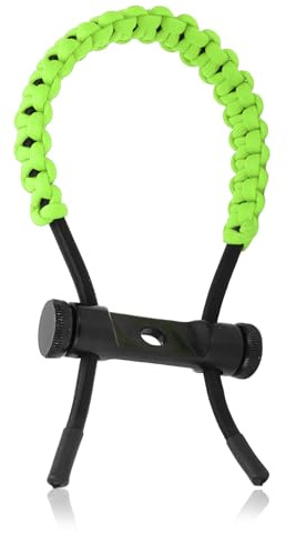 Bogenschlinge Bogenschießen, Bogen-Handgelenkschlinge für Compoundbogen | Bogenschießarmband, Verstellbare Bogenschlinge aus strapazierfähigem Leder, Verstellbar für Links/Rechts